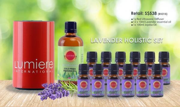 LAVENDER HOSLITIC SET