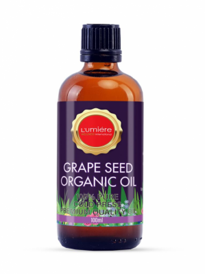 100% PURE ORGANIC GRAPE SEED OIL 100ML
