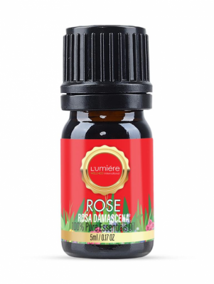 The Bulgarian Rose Otto (100% Pure Organic Rosa Damascena Bulgaria Essential Oil) 5ml