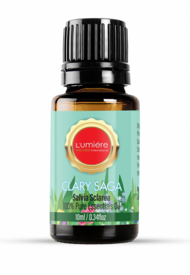 100% Pure Organic Clary Sage Essential Oil 10ml