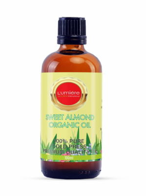 100% Pure Organic Sweet Almond Oil 100ml