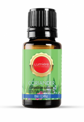100% Pure Organic Coriander Essential Oil 10ml