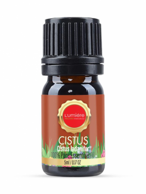Cistus Essential Oil 100% Pure & Organic 5ml
