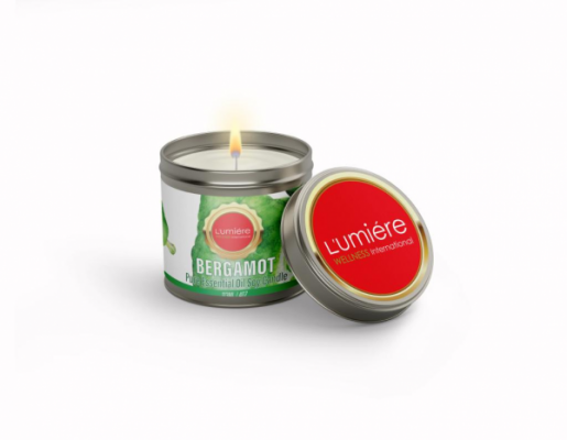 BERGAMOT SOY CANDLE IN TIN